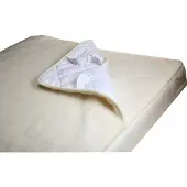Matrasaanhuis Topcover Merino Wol, 90x210 cm, matras tijk 3 cm dik