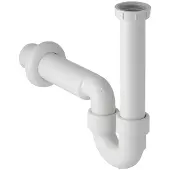 Geberit Sifon Wit Pp V. Uitstortgootsteen D50
