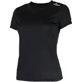 Rogelli Sportshirt Dames Korte Mouwen - Hardloopshirt - Zwart - XS