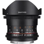 Samyang 8mm Diagonal Fisheye T3.8 Canon VDSLR CSII