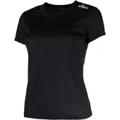 Rogelli Sportshirt Dames Korte Mouwen - Hardloopshirt - Zwart - XL