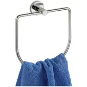 Wenko Powerlock handdoekring 18x5x16.5cm chroom Chroom
