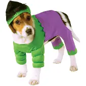 Rubies Hulk kostuum voor honden