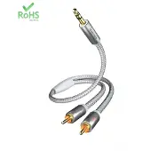 Inakustik PREMIUM MP3 2X RCA AUDIO CABLE 1.5M