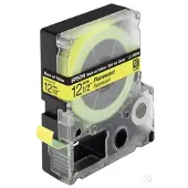 Epson Fluorescent Tape - LC4YBF9 Fluor Blk/Yell 12/9 (C53S625405)