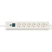 Brennenstuhl Premium-Line stekkerdoos 6-voudig wit 3m H05VV-F 3G1,5