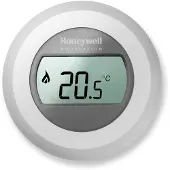 Honeywell Round kamerthermostaat 24V Modulation/OpenTherm CV + warmwater wit