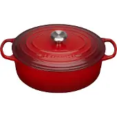 Le Creuset Gietijzeren Ovale Braadpan Kersenrood 31cm 6,3l