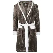 Badrock Badjas capuchon grijs maat M (7-8jaar)