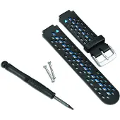 Garmin Forerunner 620 (Silicone, Forerunner 620), Horlogebandjes, Zwart