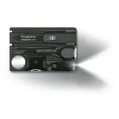 Victorinox SwissCard Victorinox Lite 13 Functies Transparant Zwart