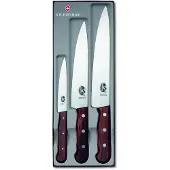 Victorinox Wood Messenset 3-delig Roestvrij staal-esdoorn