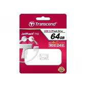 Transcend 64GB JetFlash 710, Silver Plating