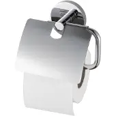 Aqualux Pro2000 Toiletrolhouder met klep chroom 1190860