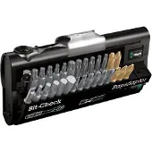 Wera Assortiment d'embouts avec porte-embouts à cliquet, 31 pièces