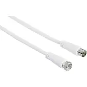 Hama 00122527 coax-kabel 10 m F Wit
