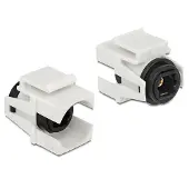 DeLOCK Optische Audio poortbeschermer - Toslink - Toslink female naar Toslink