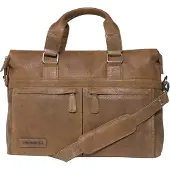 Plevier Urban Shoreditch Laptoptas Toploader 15.6" cognac