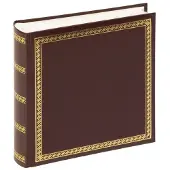 Walther design MX-101-P Das schicke Dicke - Classic album - Formaat 29 x 32 cm - 100 witte pagina's - Bruin
