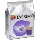 TASSIMO Chocolademelkcapsules Tassimo Milka (compatibel met Bosch Tassimo capsulemachines), 8 st.