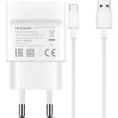 Huawei Oplader met Kabel 1m Usb C 18W Quick Charge Wit