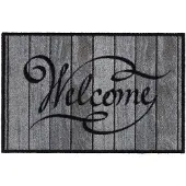 MD-ENTREE Schoonloopmat Ambiance Welcome wood classic 50x75 cm