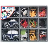 Imaginarium MAGNETO COMIC-CARS! - Magnetisch Bouwspeelgoed
