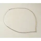 Christian Wit gouden zirkonia collier