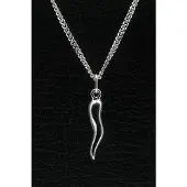 MOOYE ® - Collectie Zilveren Gelukswortel ketting hanger