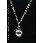 MOOYE ® - Collectie Zilveren Appel ketting hanger