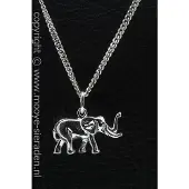 MOOYE ® - Collectie Zilveren Olifant klein ketting hanger