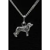 MOOYE ® - Collectie Zilveren Catalaanse herder ketting hanger - klein