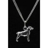 MOOYE ® - Collectie Zilveren Ca de bou ketting hanger - klein