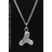MOOYE ® - Collectie Zilveren Kattenbrok Brekkie ketting hanger