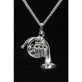 MOOYE ® - Collectie Zilveren Waldhoorn ketting hanger