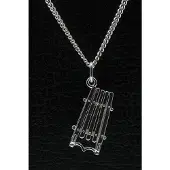 MOOYE ® - Collectie Zilveren Slee ketting hanger - 2