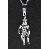 MOOYE ® - Collectie Zilveren Middeleeuwse prins hanger n bedel