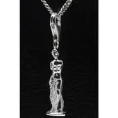 MOOYE ® - Collectie Zilveren Venus van Milo Griekenland hanger n bedel