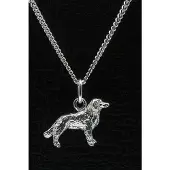 MOOYE ® - Collectie Zilveren Markiesje ketting hanger - klein