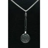 MOOYE ® - Collectie Zilveren Schuimspaan ketting hanger