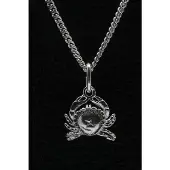 MOOYE ® - Collectie Zilveren Sterrenbeeld Kreeft ketting hanger - klein