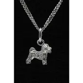 MOOYE ® - Collectie Zilveren Bolognezer ketting hanger - klein
