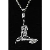 MOOYE ® - Collectie Zilveren Kolibri hanger n bedel