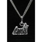 MOOYE ® - Collectie Zilveren Maltezer ketting hanger - klein