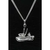 MOOYE ® - Collectie Zilveren Vissersboot ketting hanger