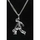 MOOYE ® - Collectie Zilveren Bowler ketting hanger