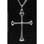 MOOYE ® - Collectie Zilveren Kruis ketting hanger