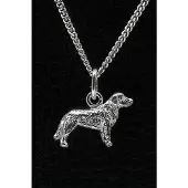 MOOYE ® - Collectie Zilveren Havawart ketting hanger - klein