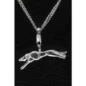 MOOYE ® - Collectie Zilveren Jachthond hanger n bedel