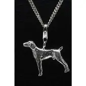 MOOYE ® - Collectie Zilveren Jachthond hanger n bedel
